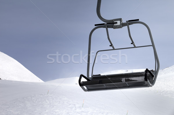 Chair-lift close-up view Stock photo © BSANI