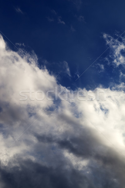 Sky with sunlight dark clouds Stock photo © BSANI