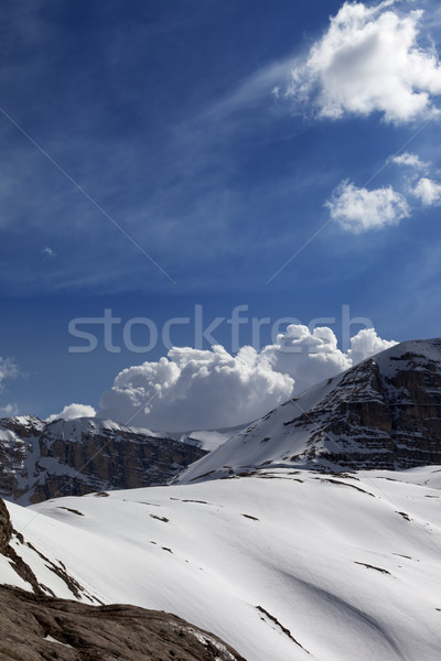 Mountains in sunny day Stock photo © BSANI