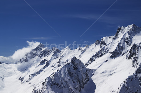 Stock photo: Mountain Peaks