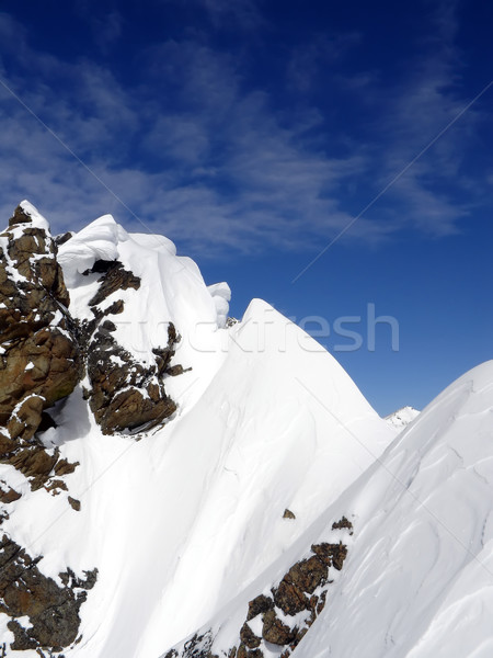 Snow ridge Stock photo © BSANI