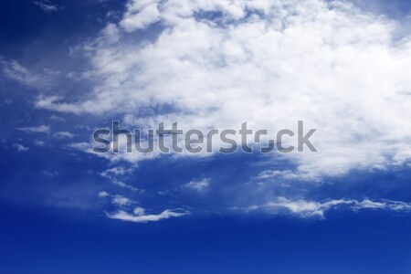 Beautiful blue sky with clouds Stock photo © BSANI
