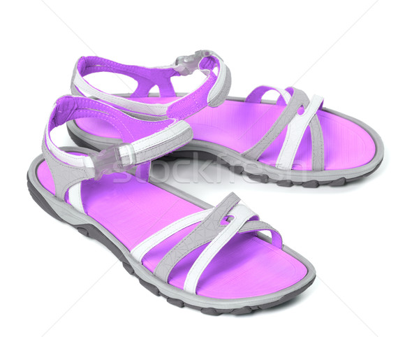 Pair of summer sandals Stock photo © BSANI