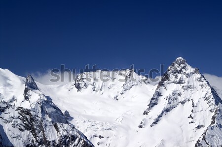 Stock photo: Mountain peaks