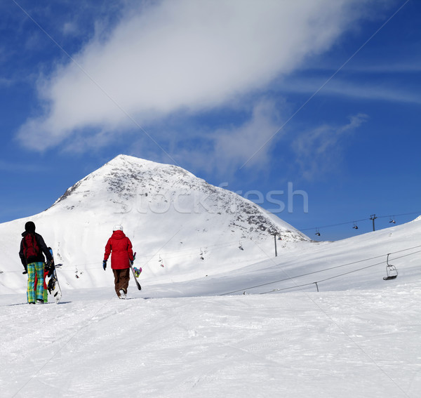 Sole nice giorno caucaso montagna Foto d'archivio © BSANI