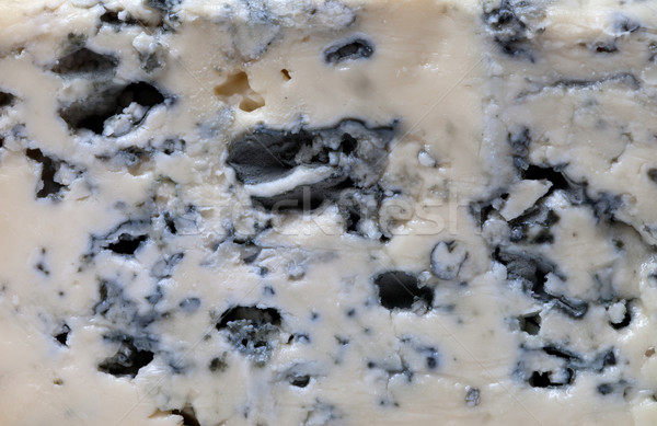 Fetta formaggio tipo gorgonzola macro alimentare sfondo formaggio Foto d'archivio © BSANI