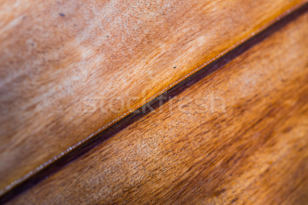 Stock photo: Closeup of wooden desk background