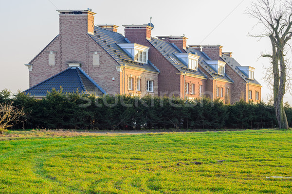 Stock photo: Terraced house in the English Victorian style