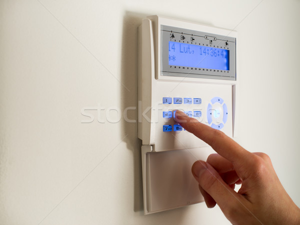 Klaar ingesteld home alarm business veiligheid Stockfoto © bubutu
