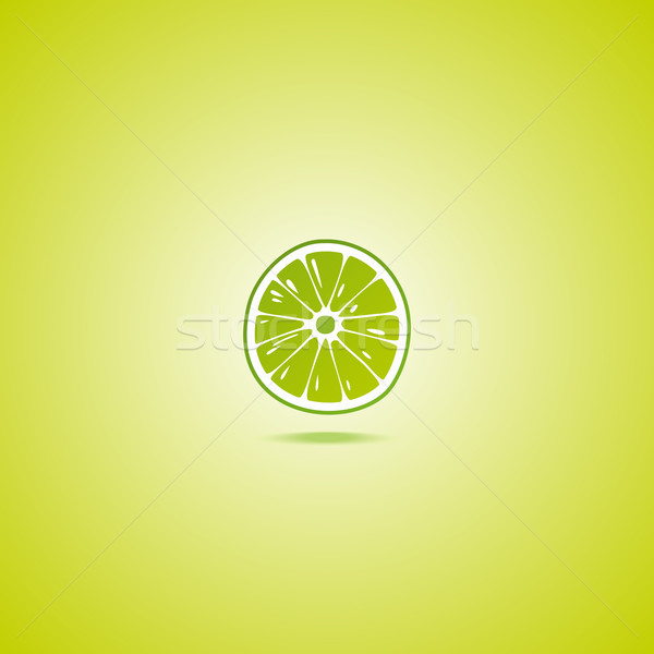 Lime icon Stock photo © Bunyakina_Nady