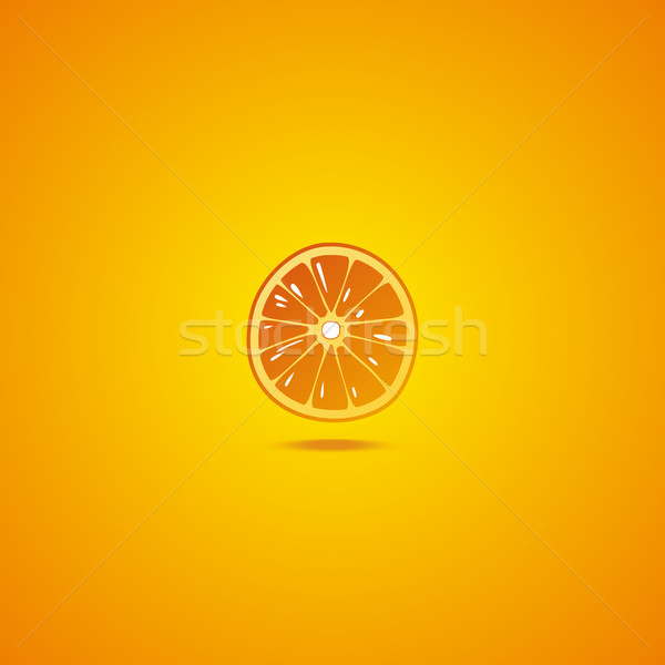 Orange icon Stock photo © Bunyakina_Nady