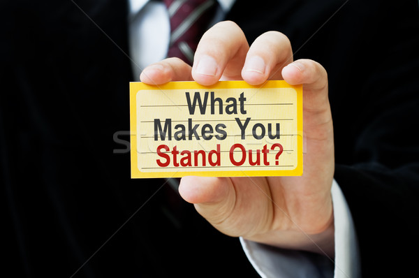 What Makes You Stand Out Stock photo © burtsevserge