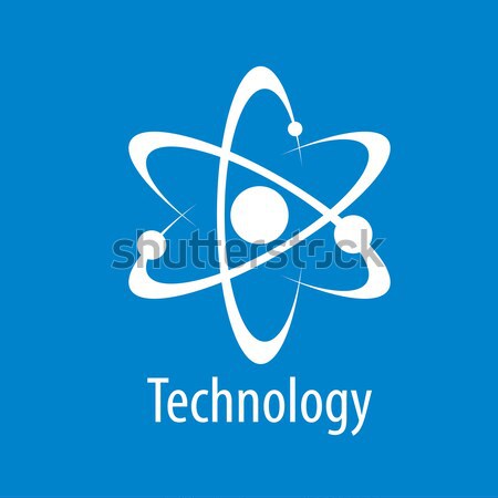 Icône atome électricité affaires téléphone industrie Photo stock © butenkow
