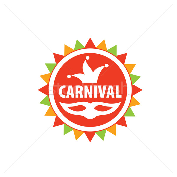 Stockfoto: Carnaval · vector · logo · abstract · sjabloon · festival