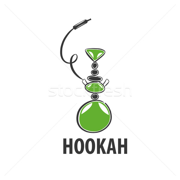 vector logo hookah Stock photo © butenkow