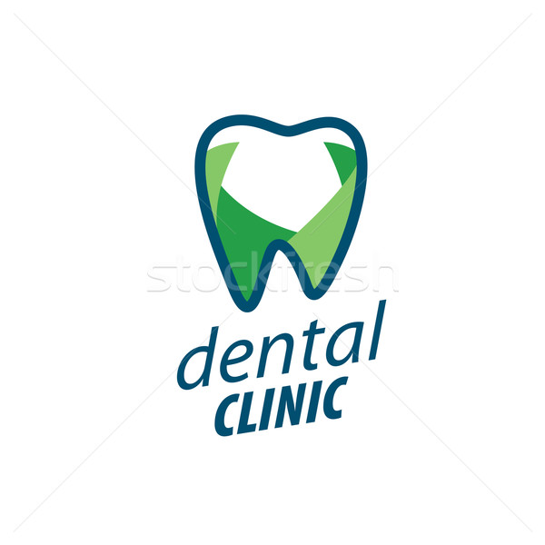 Vetor logotipo odontologia tratamento prevenção proteção Foto stock © butenkow