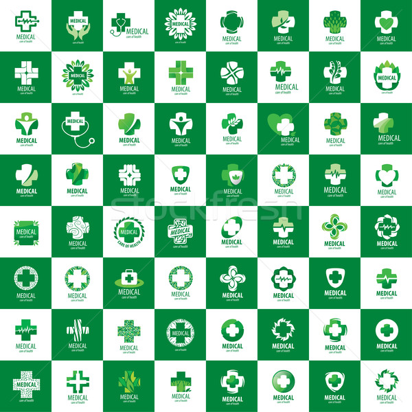 вектора логотип медицинской крест медицина аптека Сток-фото © butenkow