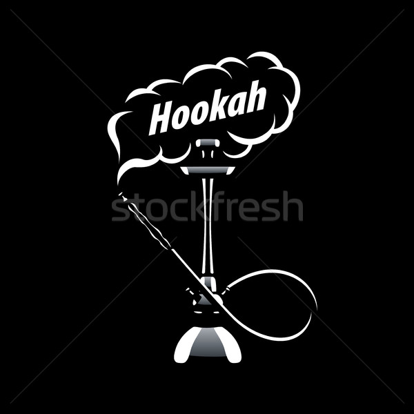 vector logo hookah Stock photo © butenkow