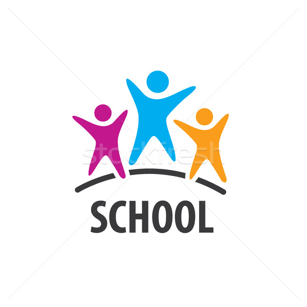 vector logo School Stock photo © butenkow