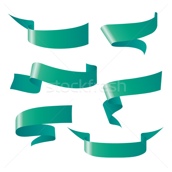 vector ribbon patterns Stock photo © butenkow