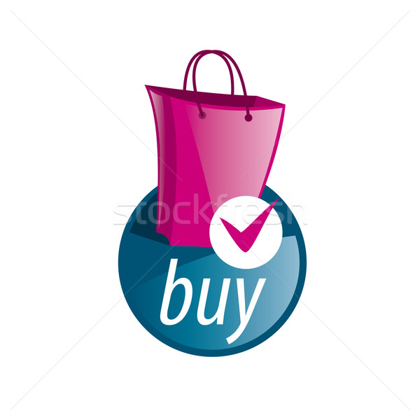 vector shopping logo Stock photo © butenkow