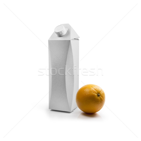 Stock photo: Packing template for juice