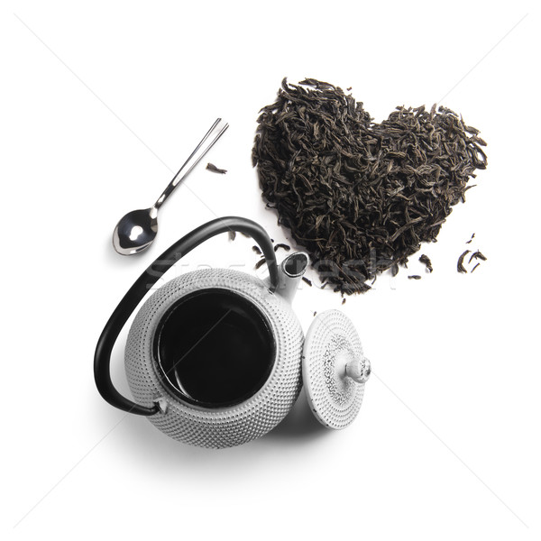 tea accessories on a white background Stock photo © butenkow