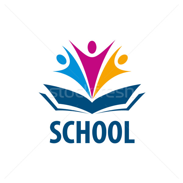 vector logo School Stock photo © butenkow