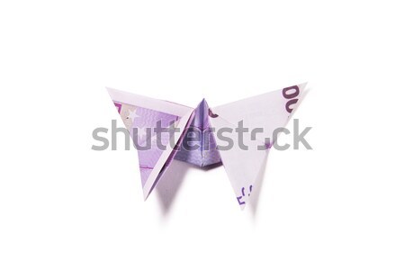 rubles in the form of butterflies Stock photo © butenkow