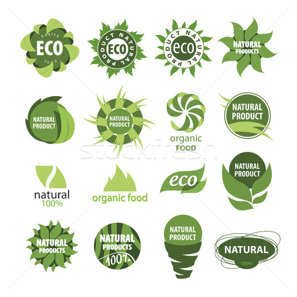icons of natural products Stock photo © butenkow
