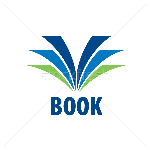 Vector sign book Stock photo © butenkow