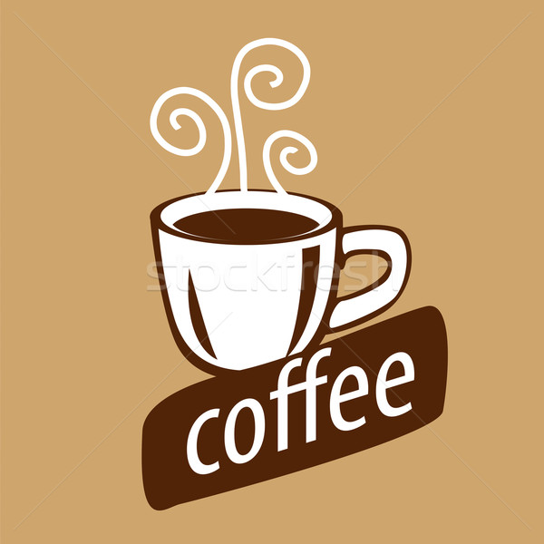 Download vector logo cup of coffee and steam vector illustration © butenkow (#5970304) | Stockfresh