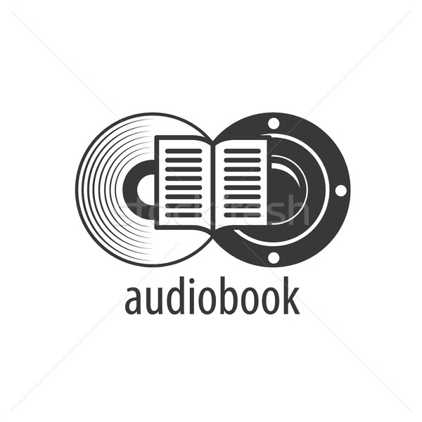 Audiobook. Vector logo template Stock photo © butenkow