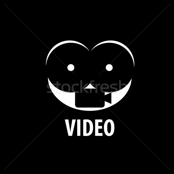 vector logo Camcorder Stock photo © butenkow