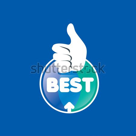Vecteur logo comme pouce up affaires [[stock_photo]] © butenkow