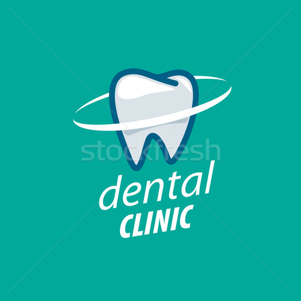 Vektör logo diş hekimliği tedavi önleme koruma Stok fotoğraf © butenkow