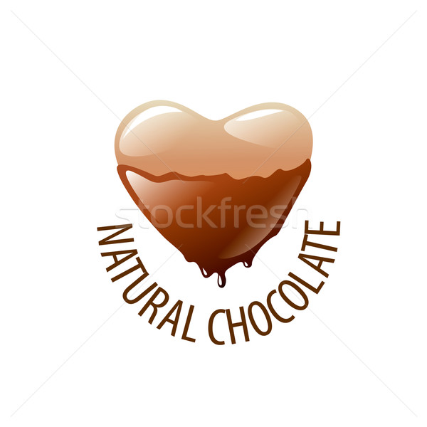 Foto stock: Vetor · logotipo · chocolate · modelo · doces · negócio