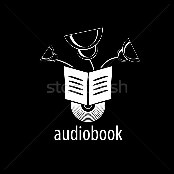 Audiobook. Vector logo template Stock photo © butenkow