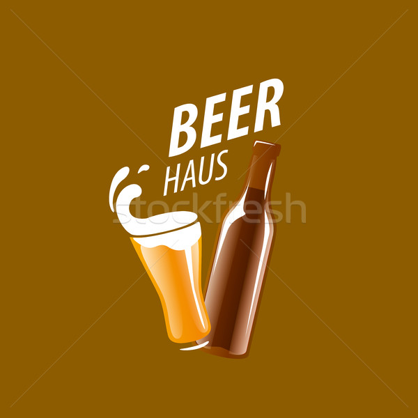 vector beer logo Stock photo © butenkow