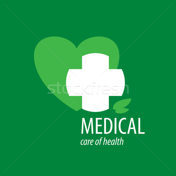 Vector logo médicos cruz medicina farmacia Foto stock © butenkow