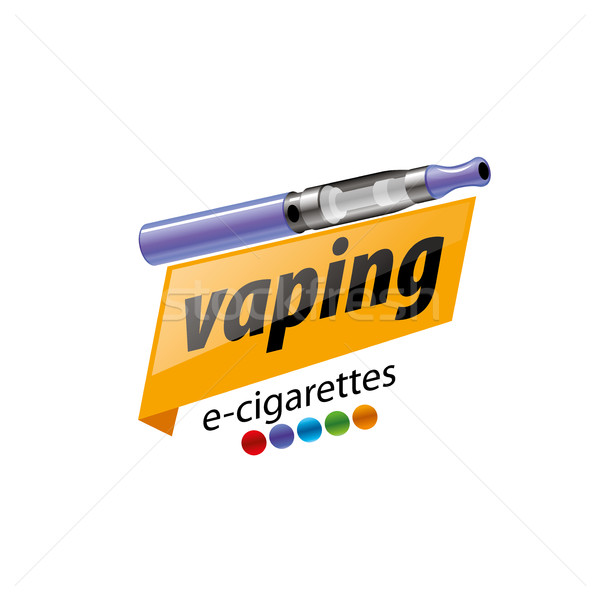 e cigarette logo Set Vape E-cigarette Logo Emblems Badges Stock Vector (Royalty Free)  525601777