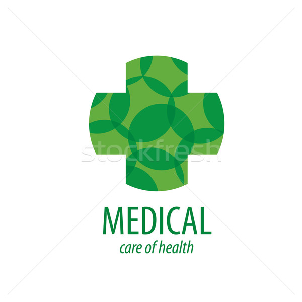 Vector logo médicos cruz medicina farmacia Foto stock © butenkow