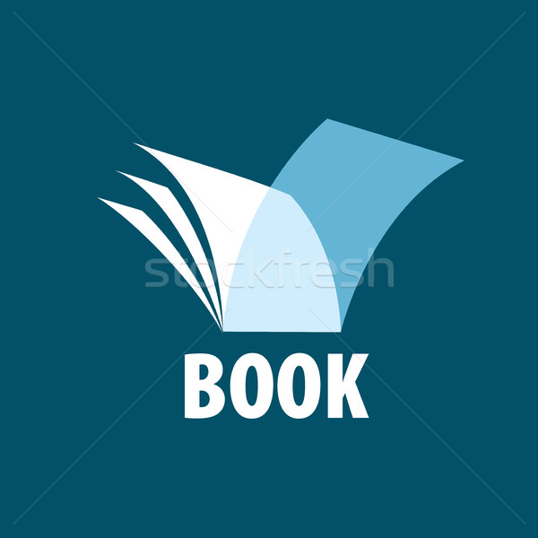 Vector sign book Stock photo © butenkow