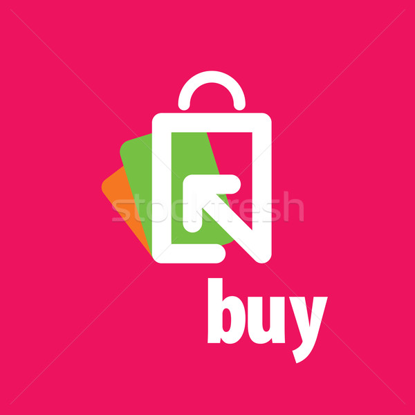 vector shopping logo Stock photo © butenkow