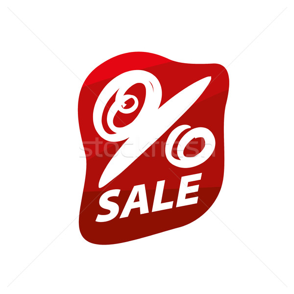 vector sign for discounts Stock photo © butenkow