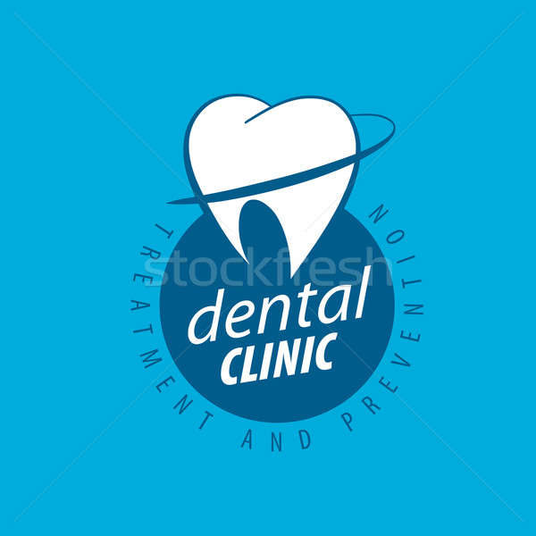 вектора логотип лечение зубов лечение предотвращение защиту Сток-фото © butenkow