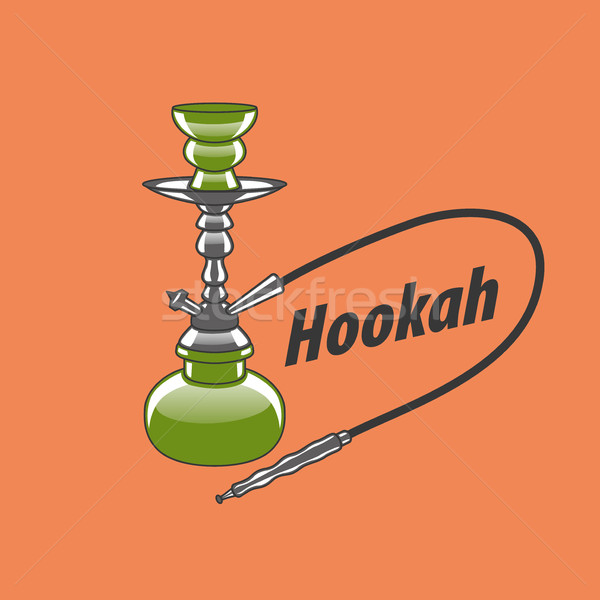 vector logo hookah Stock photo © butenkow