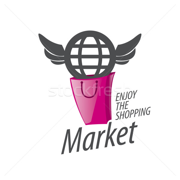 vector shopping logo Stock photo © butenkow