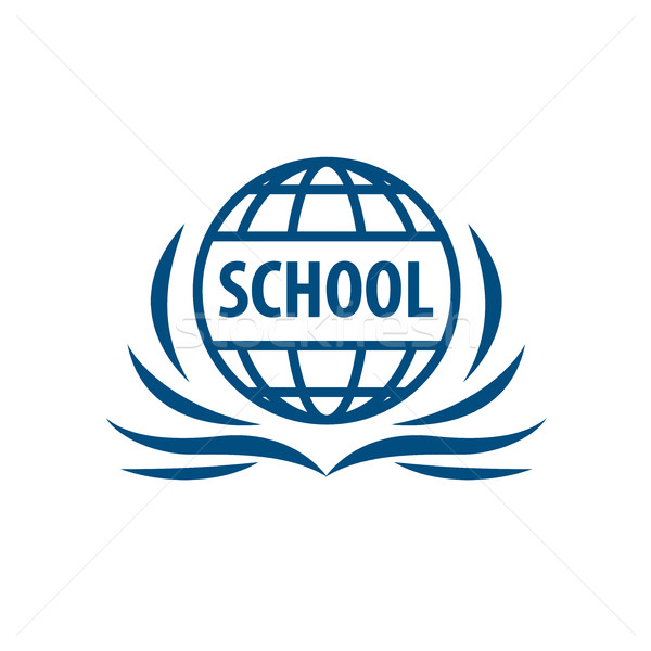 vector logo School Stock photo © butenkow