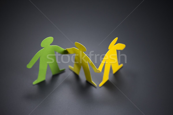 the Commonwealth people origami Stock photo © butenkow